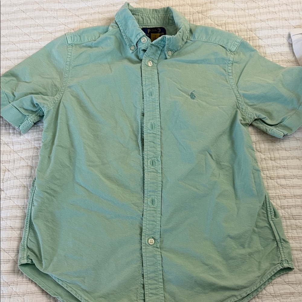 Polo by Ralph Lauren Mint Green Button Down Shirt